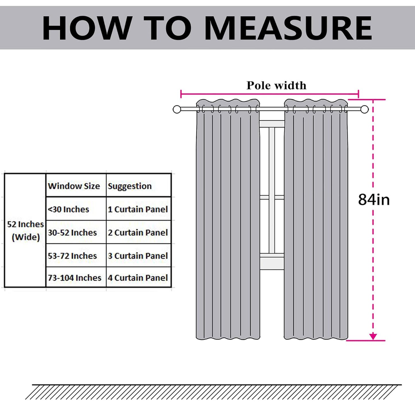 White Plain Net Curtain (2 Panels)