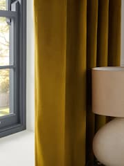 Luxury Matte Velvet Eyelet Curtains - Premium Quality