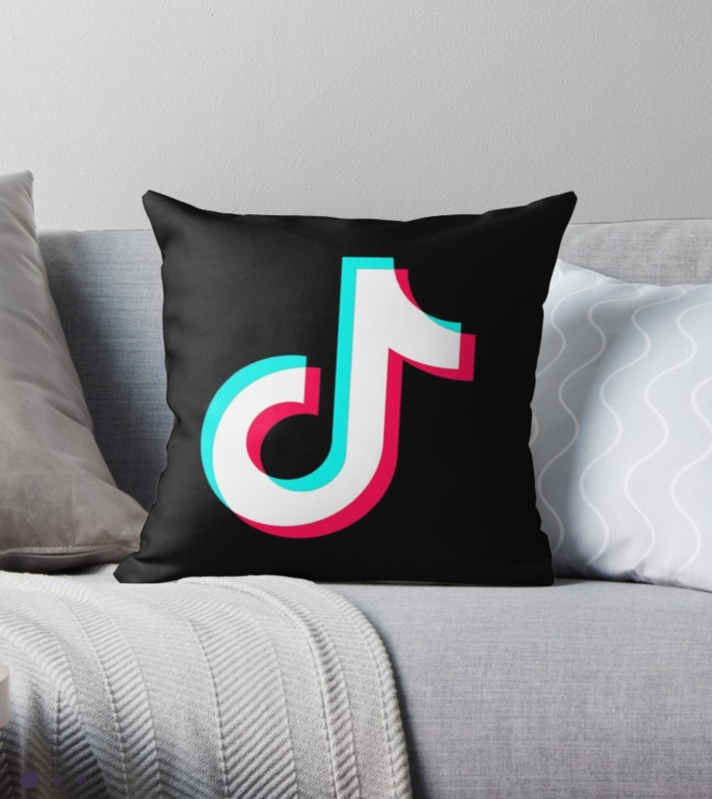 Pure Raw Silk TikTok Cushion Cover