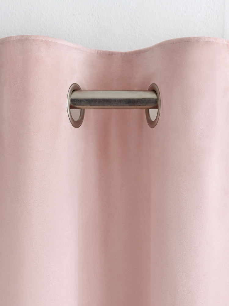 Luxury Matte Velvet Eyelet Curtains - Premium Quality