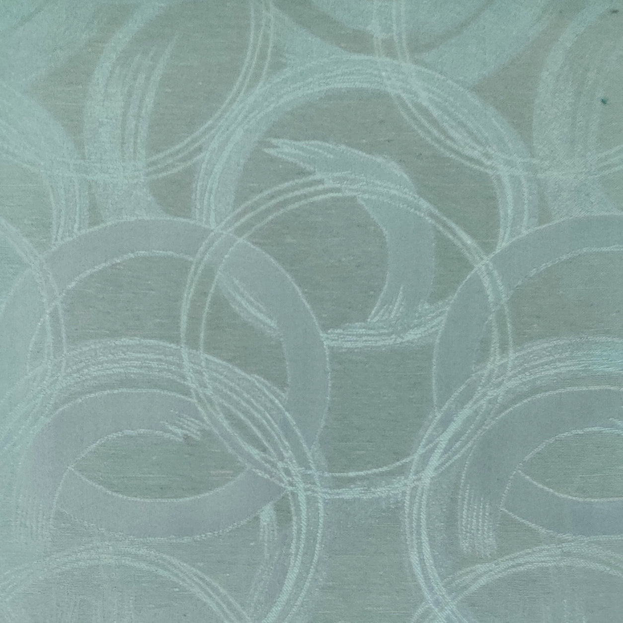 Light Turquoise Premium Quality Shanghai Silk Eyelet Curtain - Single Panel (52x95 inch)