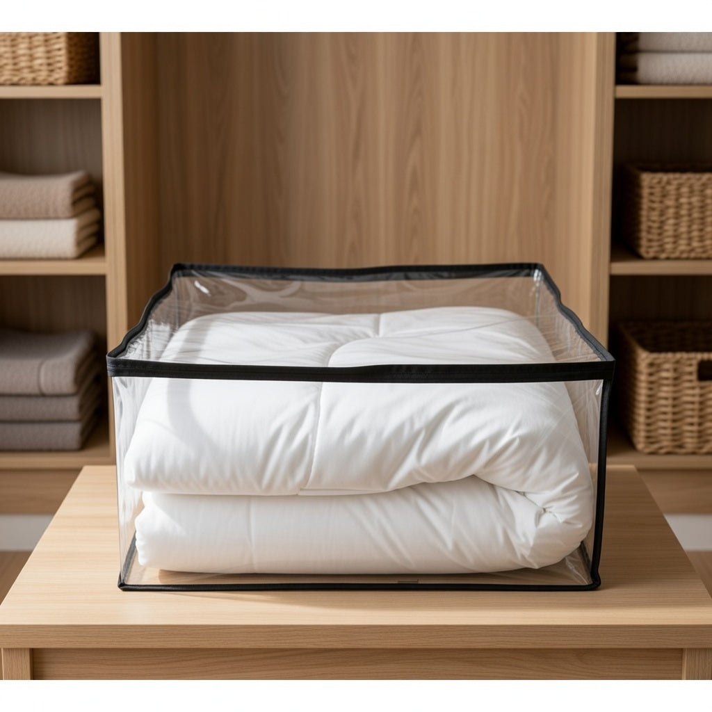 Quilt Blanket Bags Large Size– Space-Saving Storage Organizer for Bedding