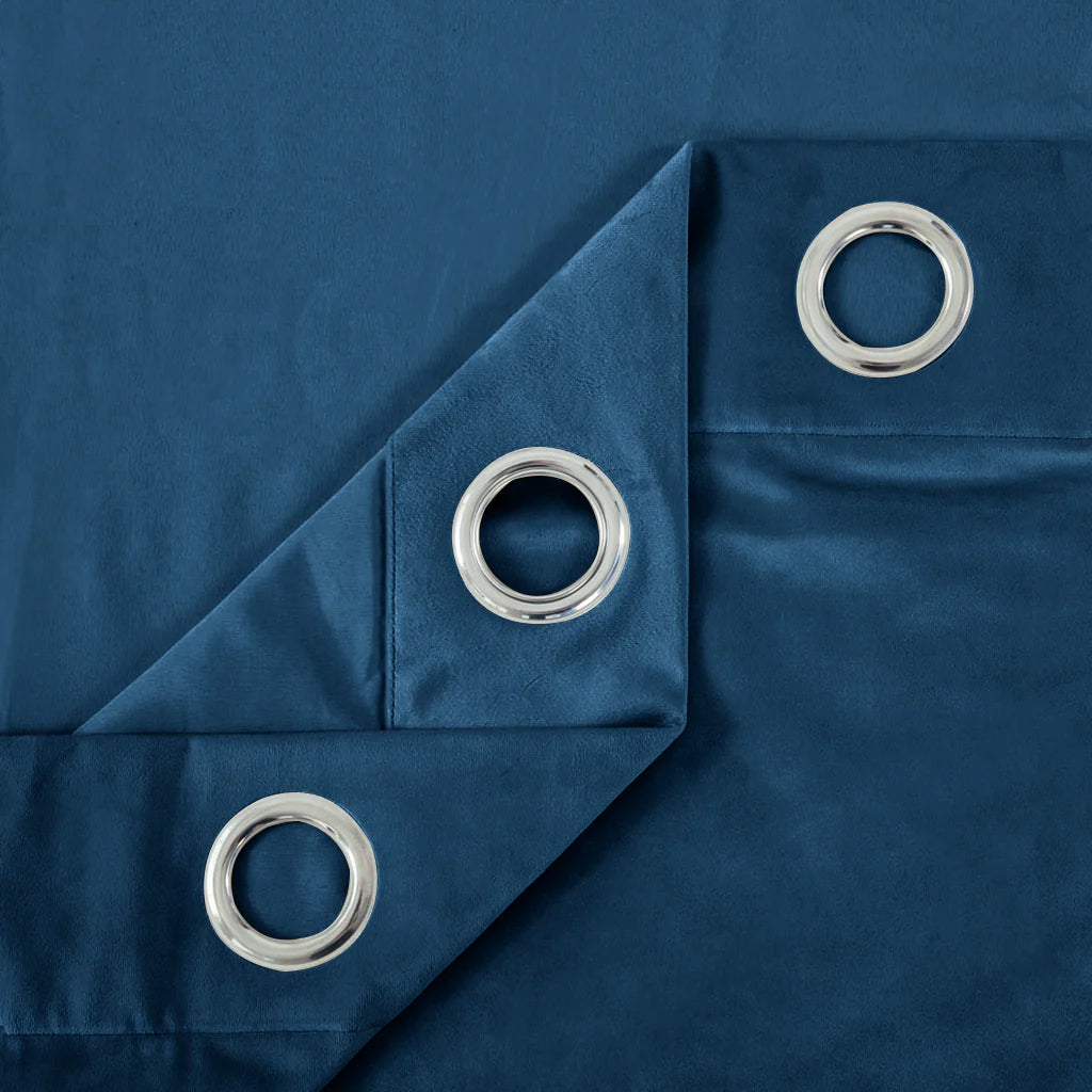Blue Premium Quality Velvet Curtains