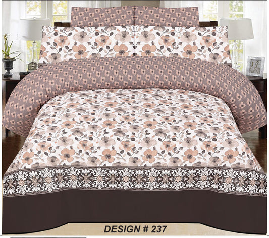 6-Piece Premium Cotton Bedding & Comforter Set
