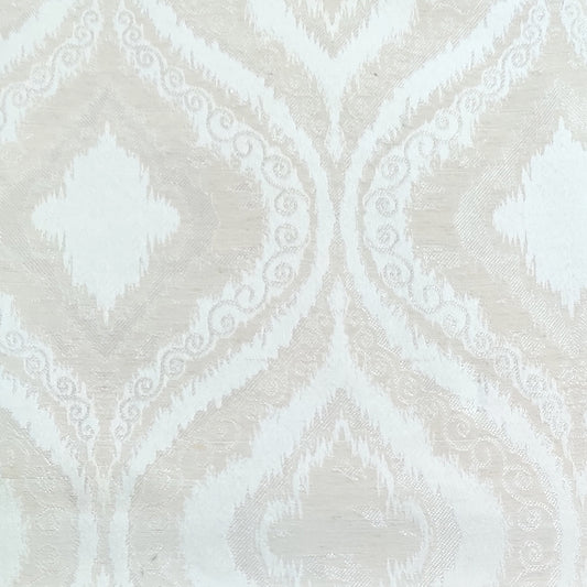 Cream Premium Quality Shanghai Silk Eyelet Curtain - Single Panel (52x95 inch)