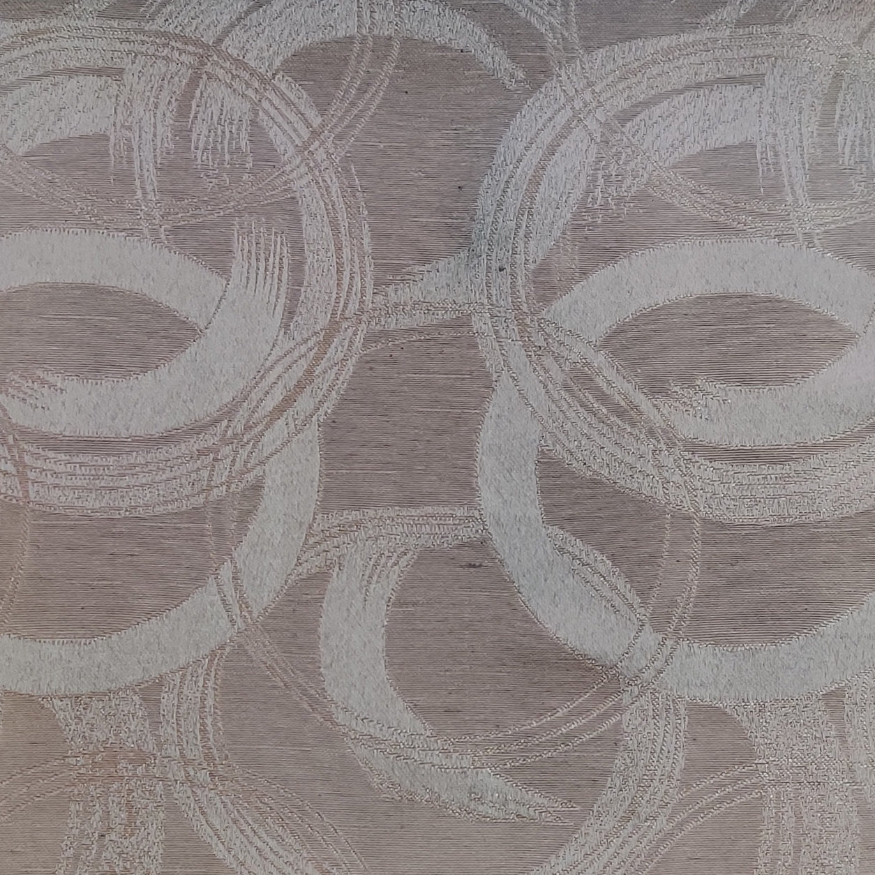 Light Brown Premium Quality Shanghai Silk Eyelet Curtain - Single Panel (52x95 inch)