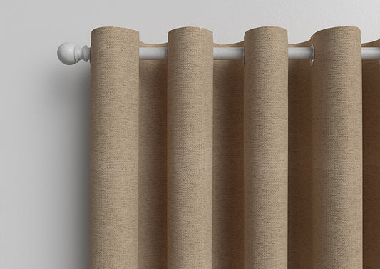 Beige Top Notch Quality Jute Curtain