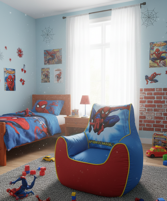 Cute Spiderman Cozy Bean Bag for Kids