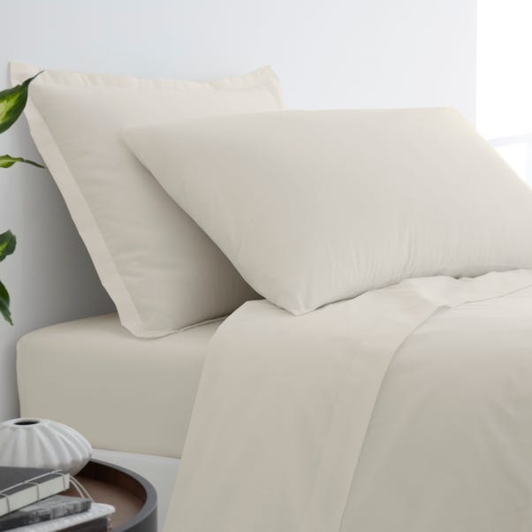 White Sand Pure Cotton Flat Sheet